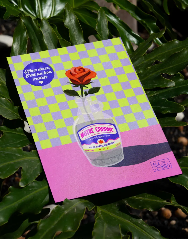 Sirop d'érable 13x18